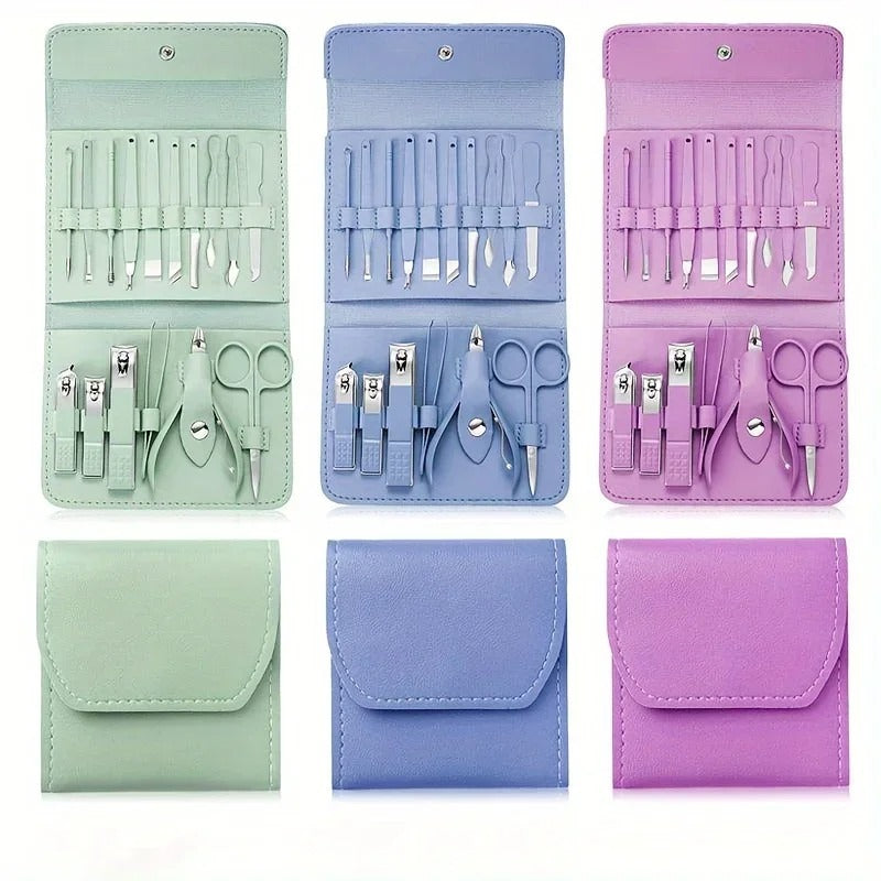 16pcs Professional Manicure & Pedicure Set