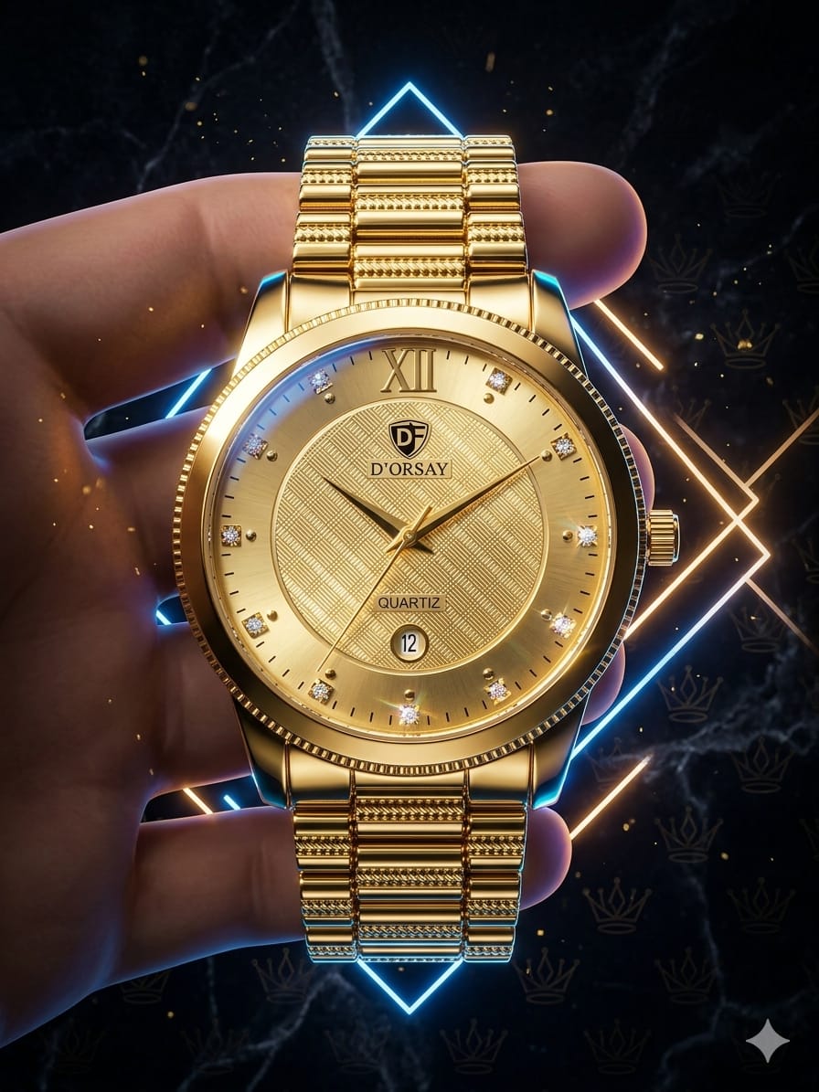 Tevise Luxury Quartz Watch