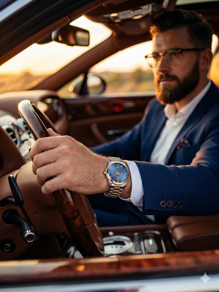 Tevise Luxury Quartz Watch