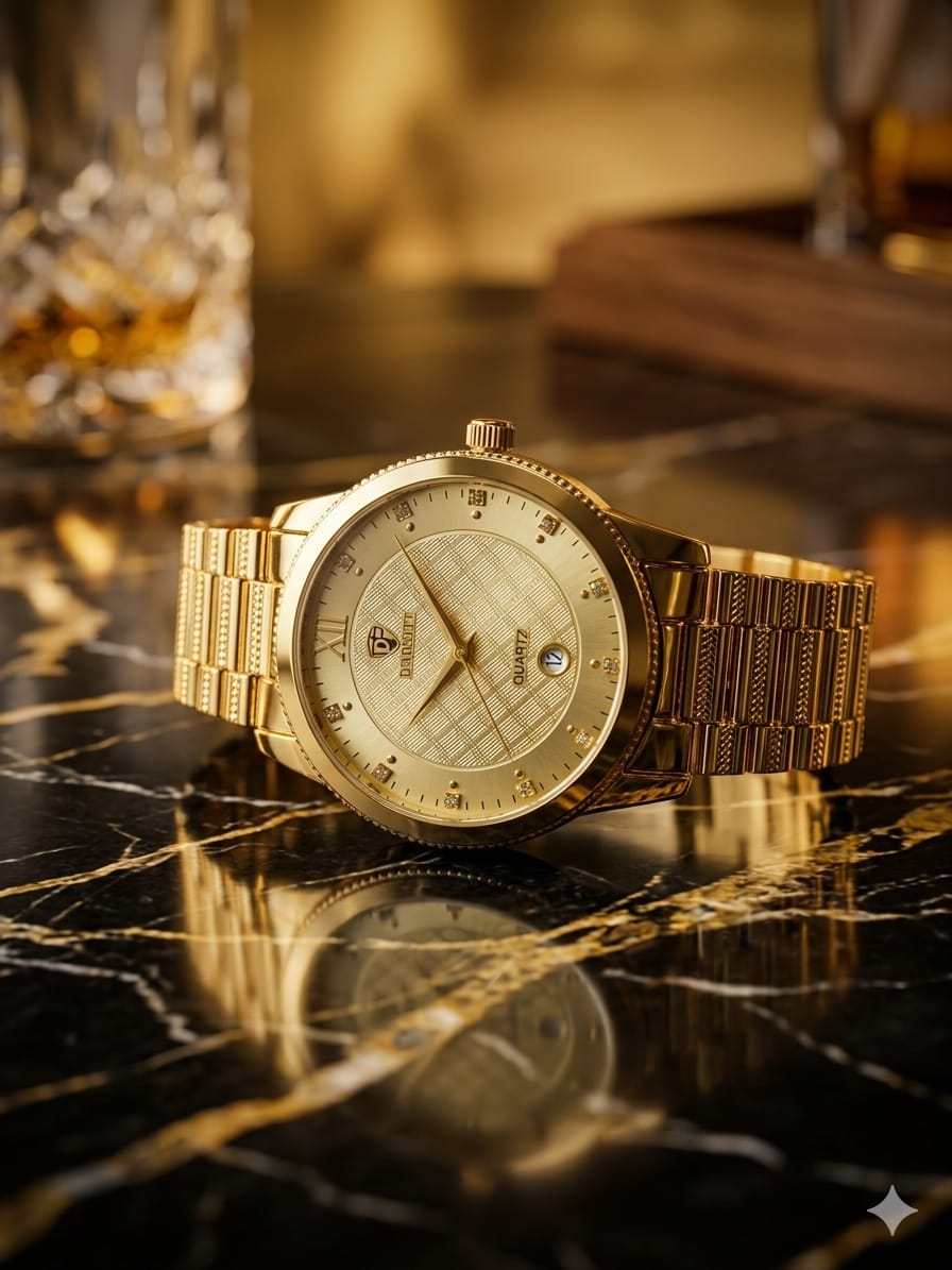 Tevise Luxury Quartz Watch