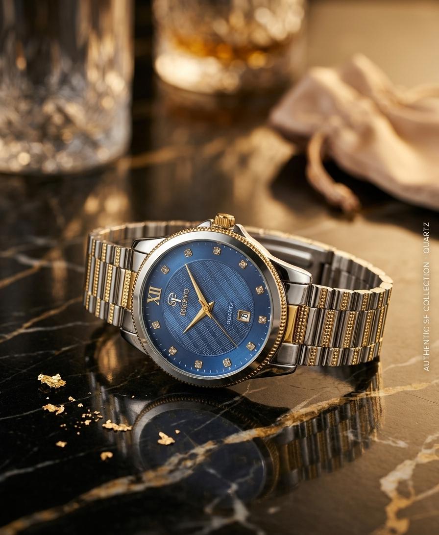 Tevise Luxury Quartz Watch
