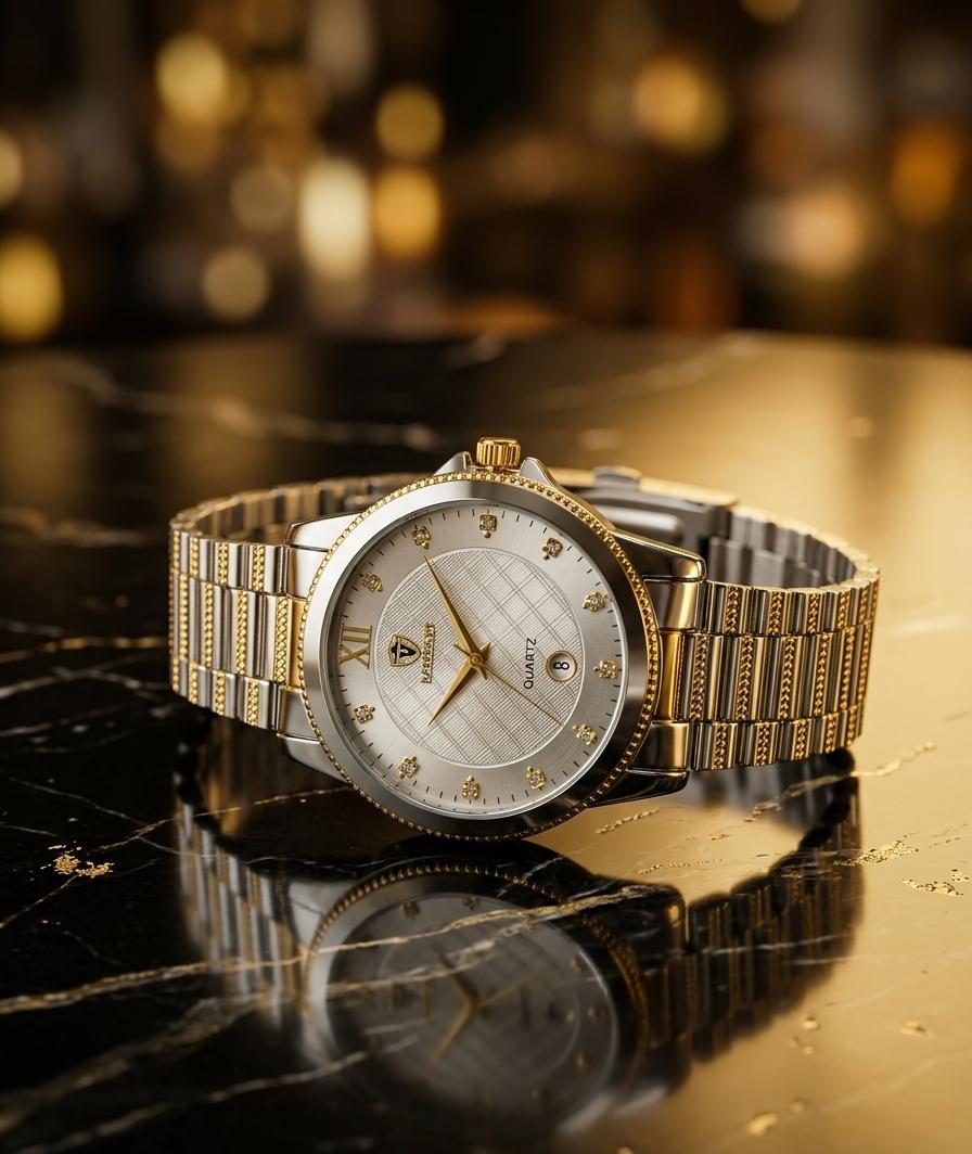 Tevise Luxury Quartz Watch