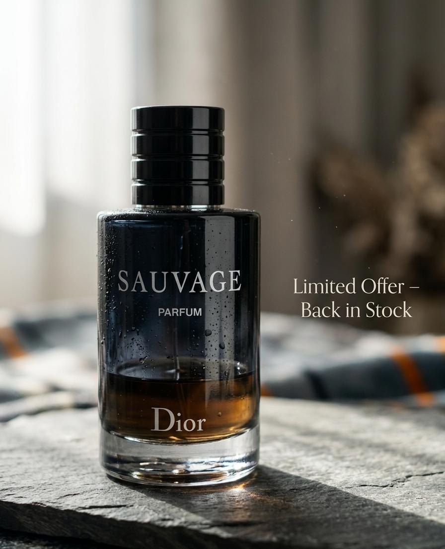 Sauvage Style Perfume for Men – 24H Fresh & Bold